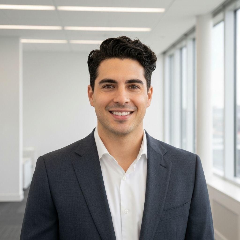 Asesor inmobiliario ecuatoriano usando el panel de ListoHogar